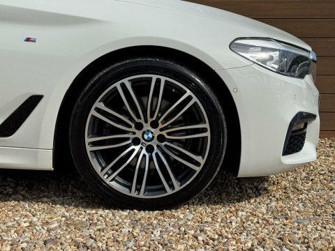 BMW 5 Series G30 520D M Sport Saloon B47 2.0D White #14