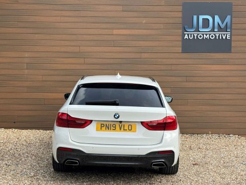 BMW 5 Series 2.0 520D M White #4