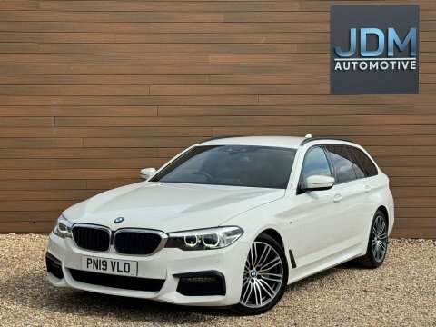 BMW 5 Series G30 520D M Sport Saloon B47 2.0D White #9