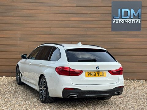 BMW 5 Series G30 520D M Sport Saloon B47 2.0D White #7