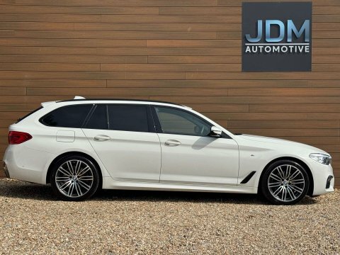BMW 5 Series 2.0 520D M White #2
