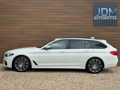 BMW 5 Series G30 520D M Sport Saloon B47 2.0D White #8