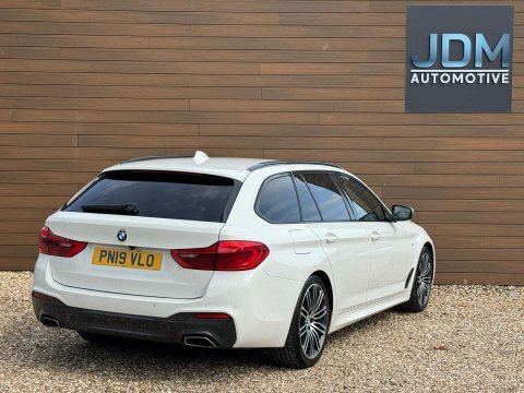 BMW 5 Series 2.0 520D M White #3