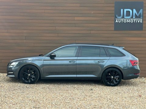 Skoda Superb 2.0 Tdi Scr 190Ps Sportline Dsg Estate Grey #8