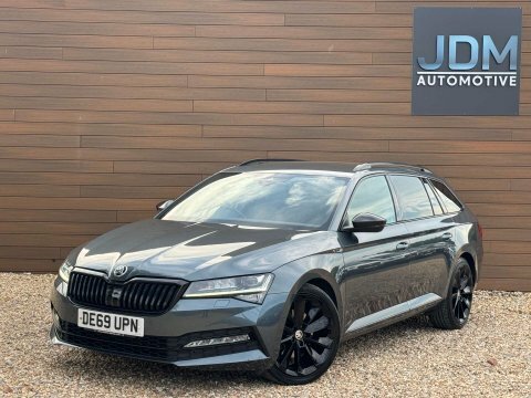 Skoda Superb 2.0 Tdi Scr 190Ps Sportline Dsg Estate Grey #9