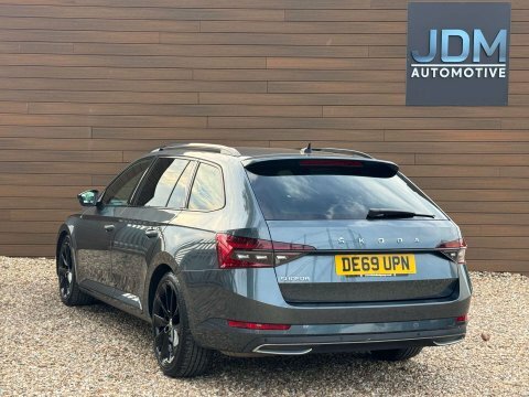 Skoda Superb 2.0 Tdi Scr 190Ps Sportline Dsg Estate Grey #7