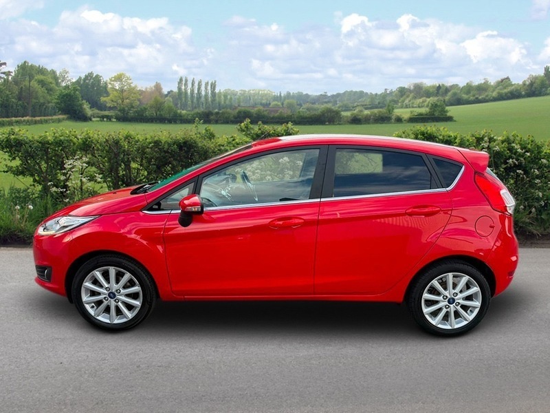 Ford Fiesta Titanium Tdci Red #3