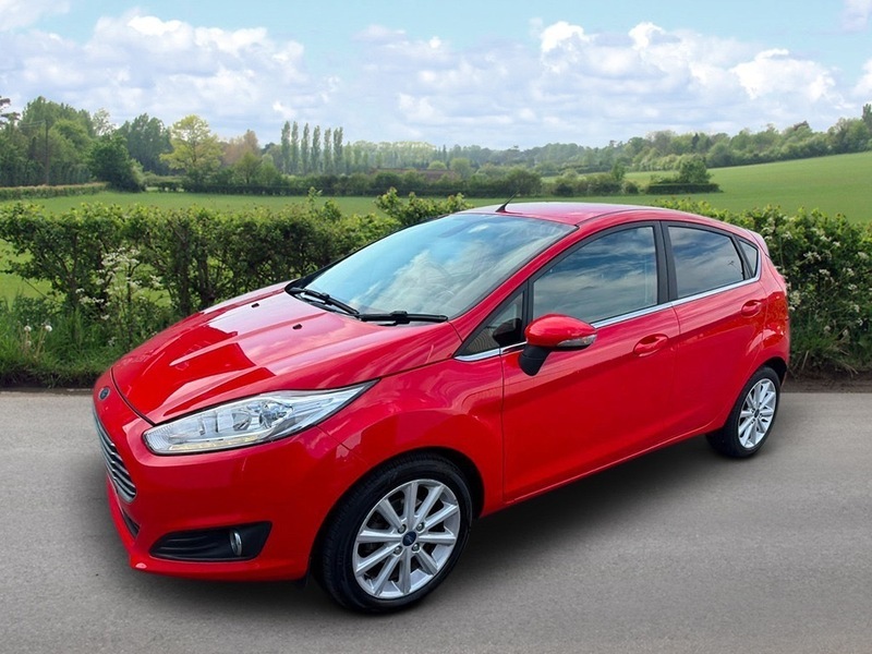 Ford Fiesta Titanium Tdci Red #6