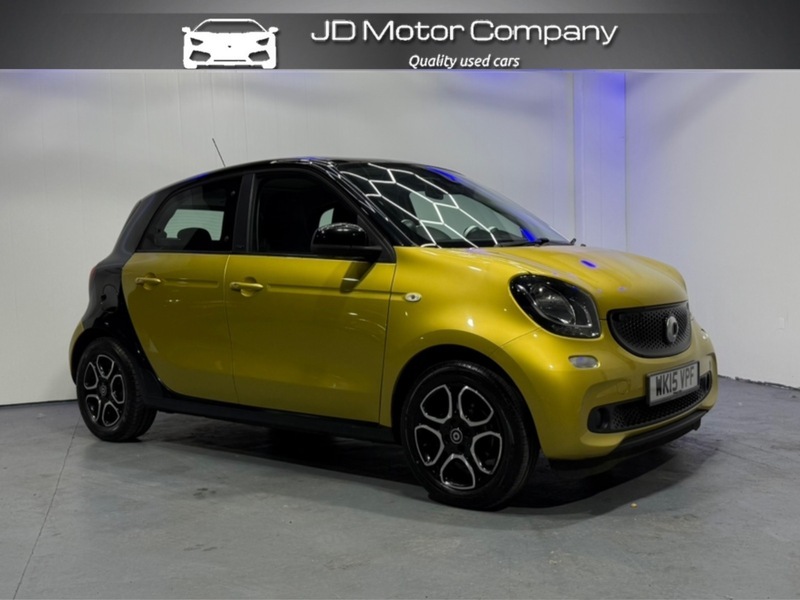Smart Forfour Prime Premium Yellow