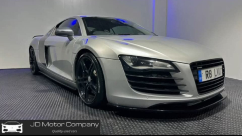 Audi R8 Quattro Silver