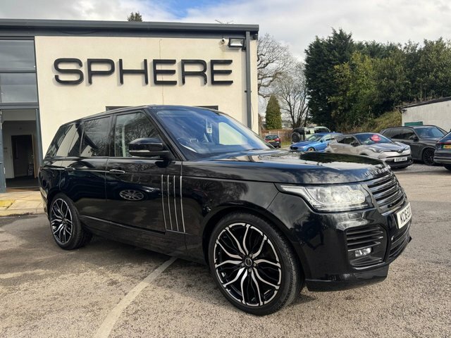 Land Rover Range Rover Sd V8 Suv Black