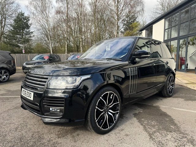 Land Rover Range Rover Sd V8 Suv Black #4