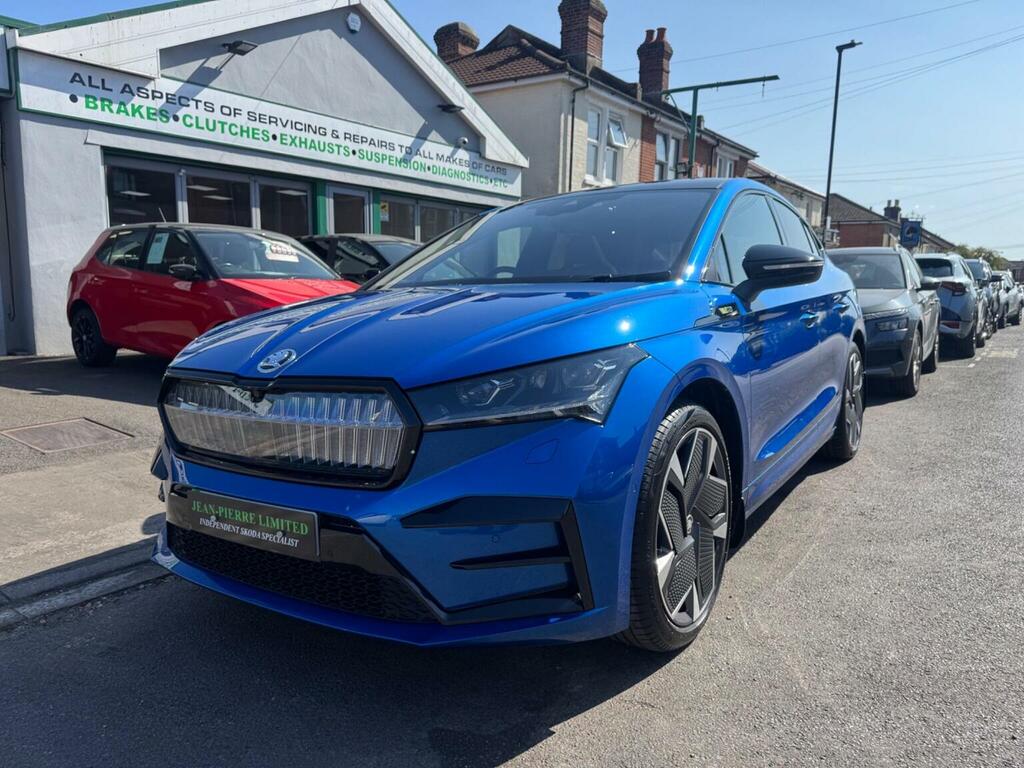 Skoda ENYAQ Suv Iv 82Kwh Vrs Coupe 4Wd Dc135kw 202 Blue #3