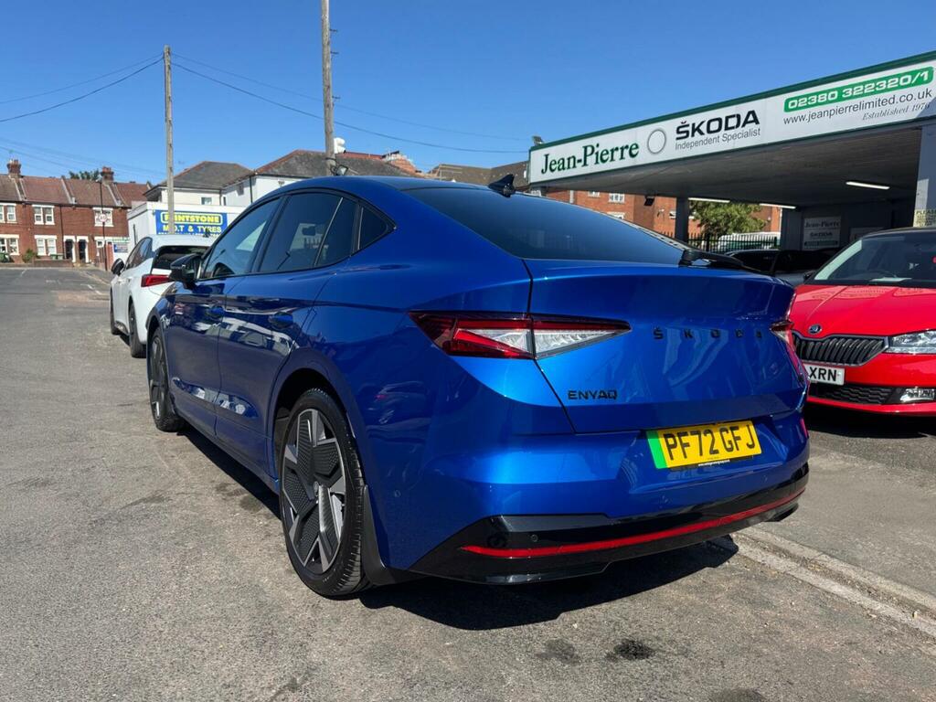 Skoda ENYAQ Suv Iv 82Kwh Vrs Coupe 4Wd Dc135kw 202 Blue #4