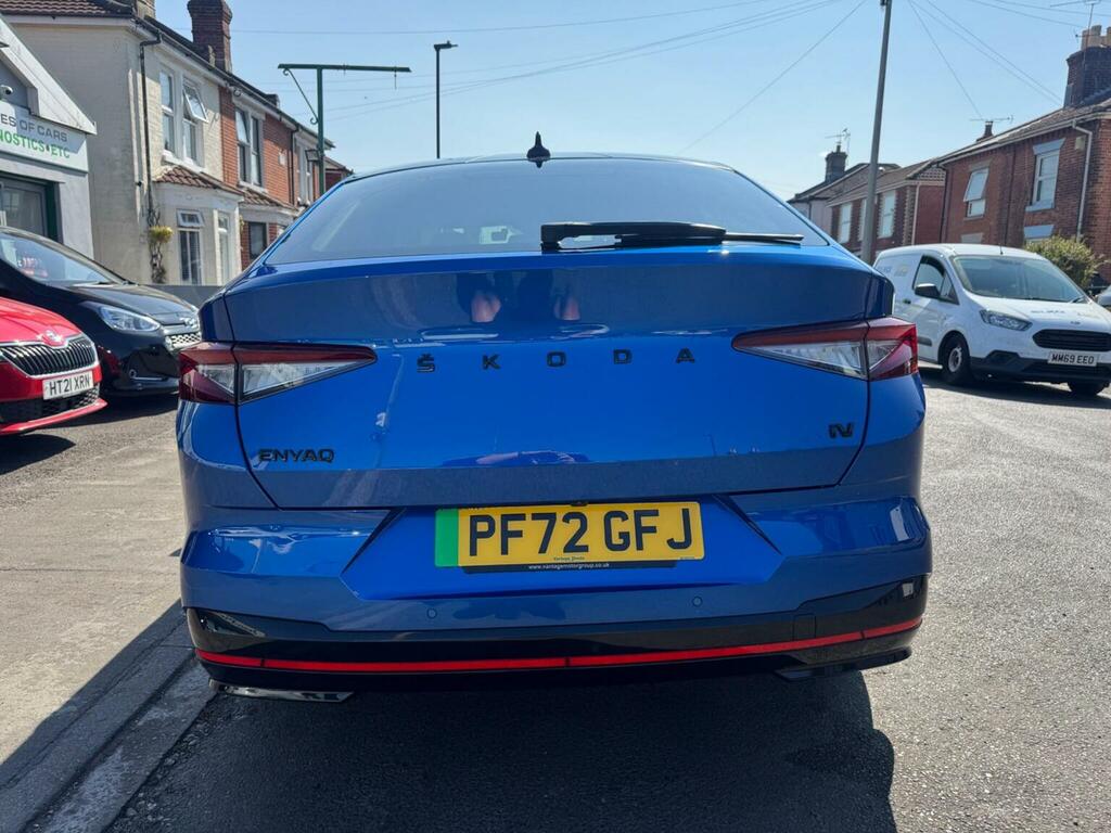 Skoda ENYAQ Suv Iv 82Kwh Vrs Coupe 4Wd Dc135kw 202 Blue #6