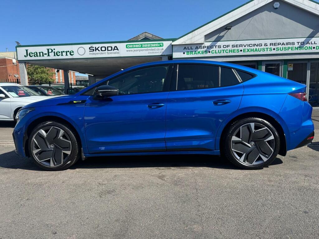 Skoda ENYAQ Suv Iv 82Kwh Vrs Coupe 4Wd Dc135kw 202 Blue #5