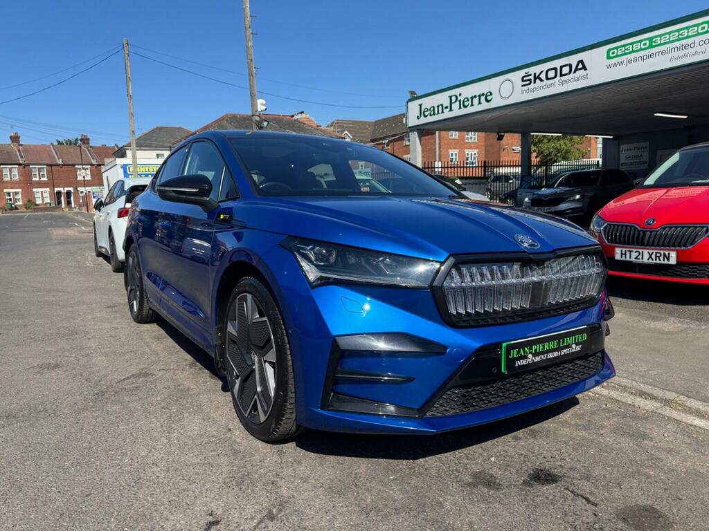 Skoda ENYAQ Suv Iv 82Kwh Vrs Coupe 4Wd Dc135kw 202 Blue