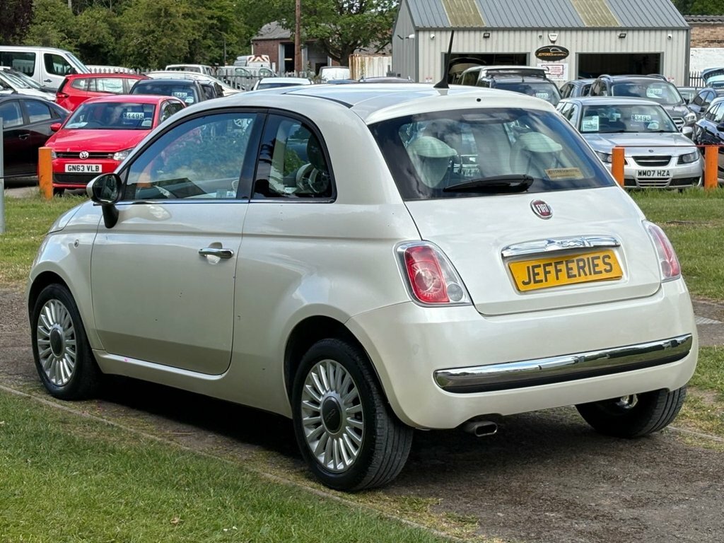 Fiat 500 0.9L Lounge White #6