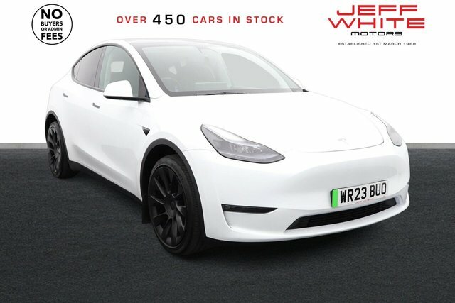 Tesla Model Y Motor Long Range White