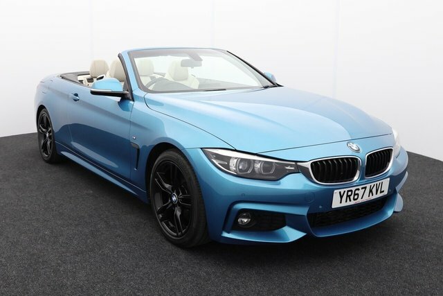 BMW 4 Series 430D M Sport Convertible Blue