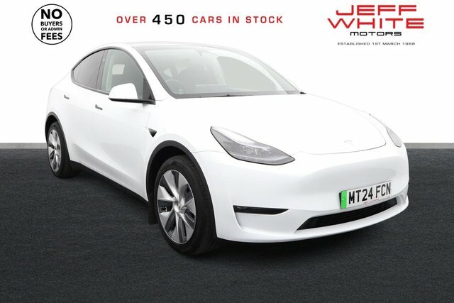 Tesla Model Y Motor Long Range White