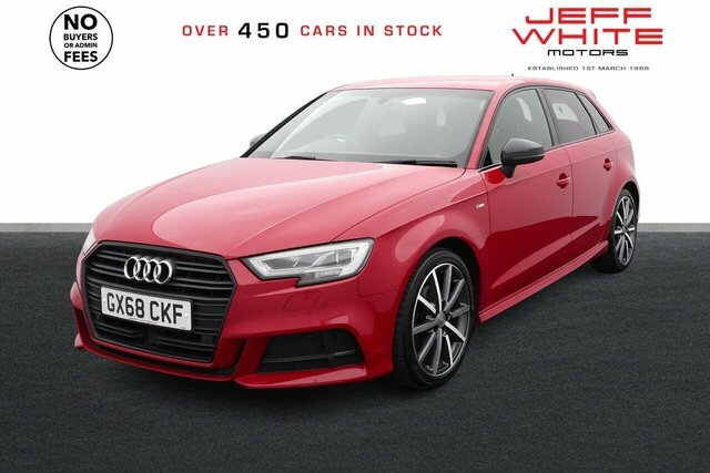 Audi A3 Tdi 30 Black Edition Red #5