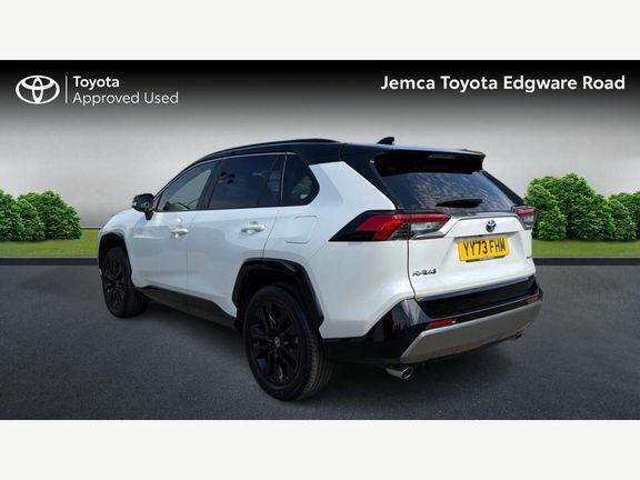 Toyota Rav 4 Dynamic 2.5 Hybrid Fwd White #4
