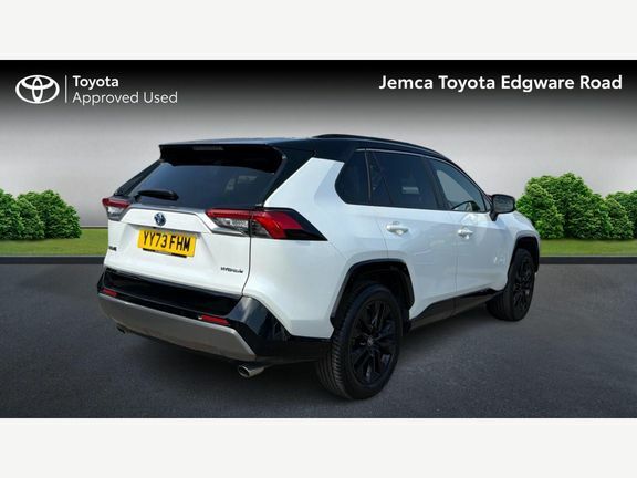 Toyota Rav 4 Dynamic 2.5 Hybrid Fwd White #2