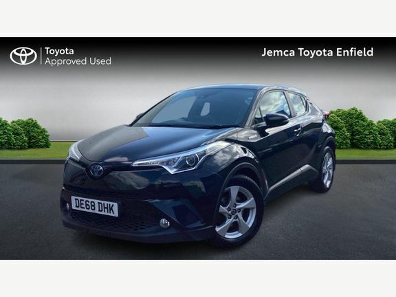 Toyota C-Hr 1.8 Vvt-h Icon Cvt Euro 6 Ss DE68DHK Black #3