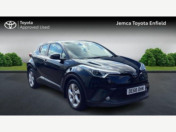 Toyota C-Hr 1.8 Vvt-h Icon Cvt Euro 6 Ss DE68DHK Black