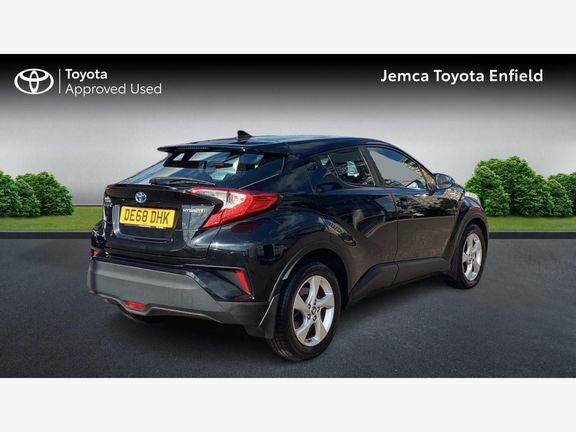 Toyota C-Hr 1.8 Vvt-h Icon Cvt Euro 6 Ss DE68DHK Black #2