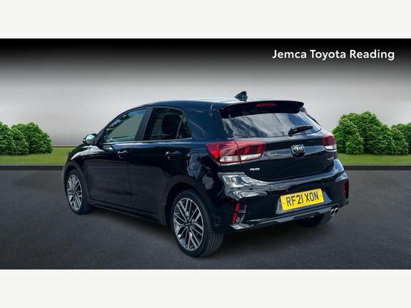 Kia RIO 1.0 T-gdi Mhev Gt-line S Euro 6 Ss Black #4