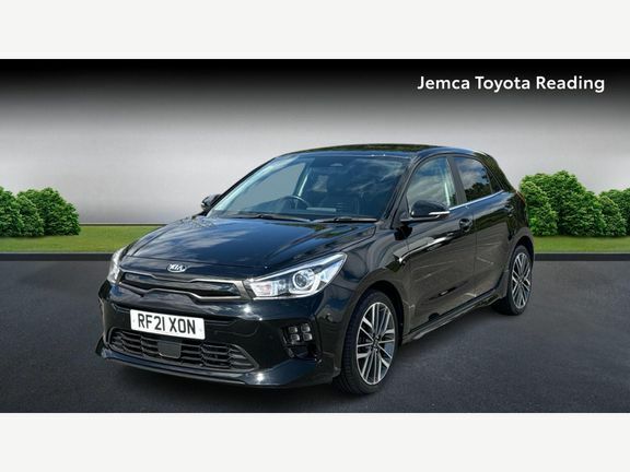 Kia RIO 1.0 T-gdi Mhev Gt-line S Euro 6 Ss Black #3
