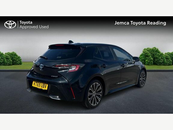Toyota Corolla Design 2.0 Hybrid Hb Trk Black #2