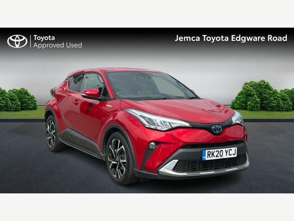 Toyota C-Hr 1.8 Vvt-h Design Cvt Euro 6 Ss Red