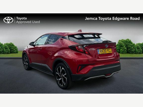 Toyota C-Hr 1.8 Vvt-h Design Cvt Euro 6 Ss Red #4