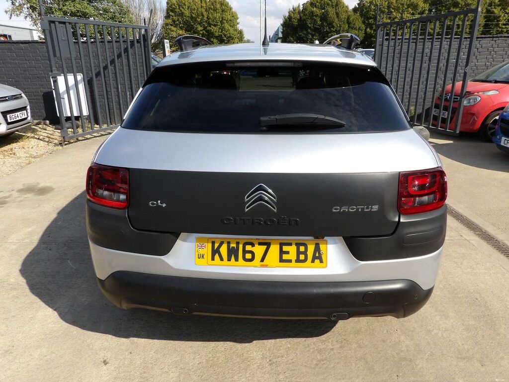 Citroen C4 Cactus 1.6 Bluehdi Flair Hatchback Euro Silver #5