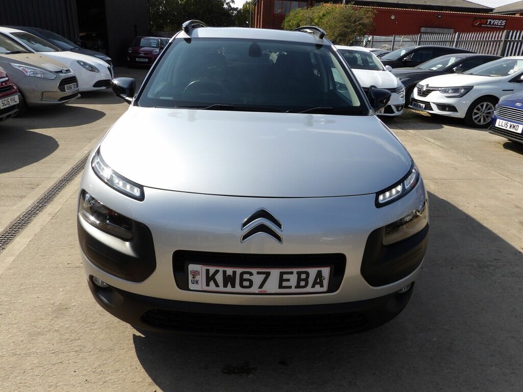 Citroen C4 Cactus 1.6 Bluehdi Flair Hatchback Euro Silver #2