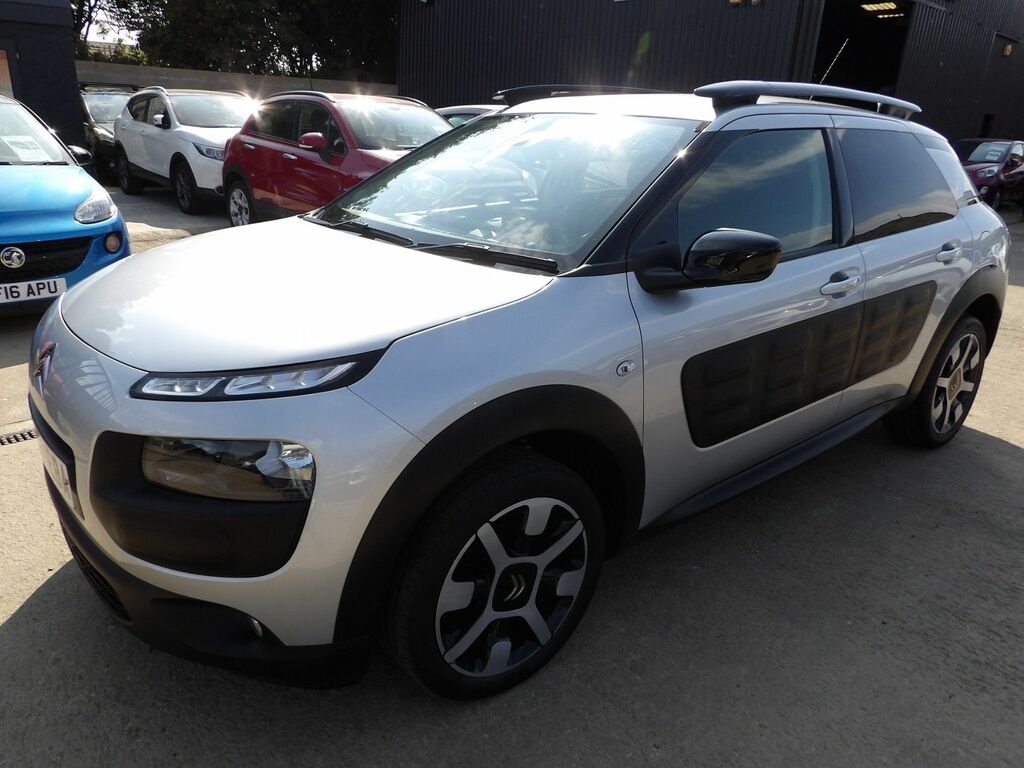 Citroen C4 Cactus 1.6 Bluehdi Flair Hatchback Euro Silver #3