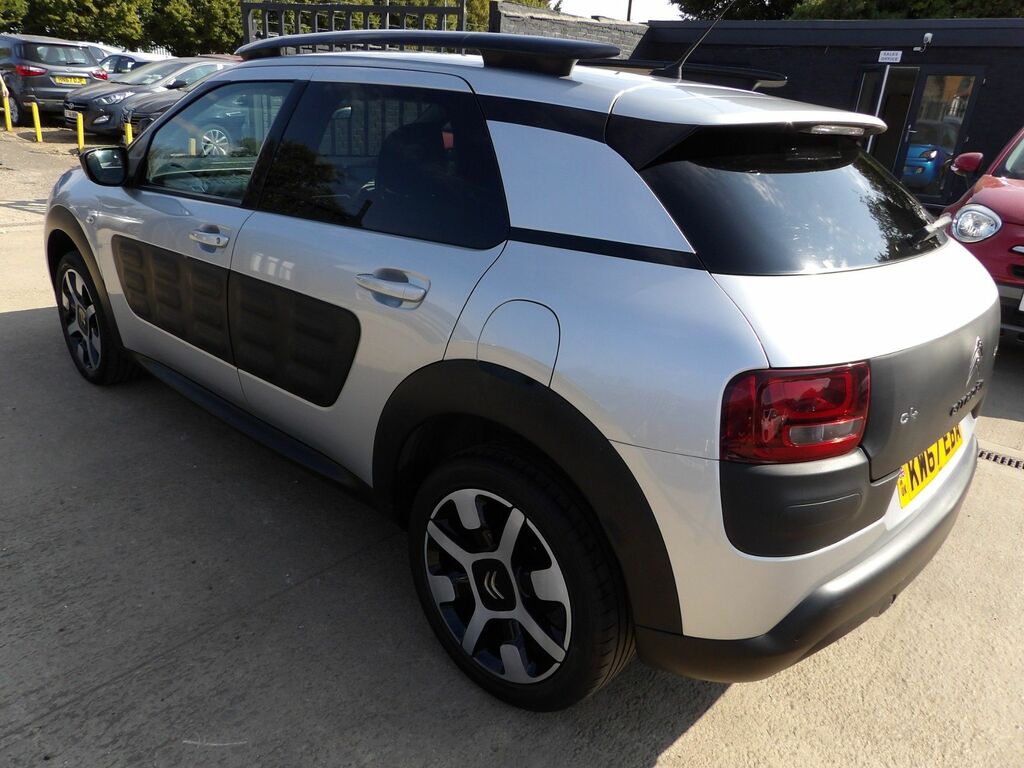 Citroen C4 Cactus 1.6 Bluehdi Flair Hatchback Euro Silver #4