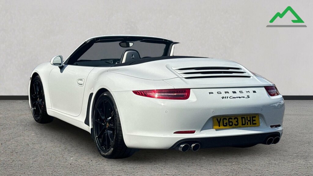 Porsche 911 3.8 991 Carrera S Convertible Pdk Euro White #5