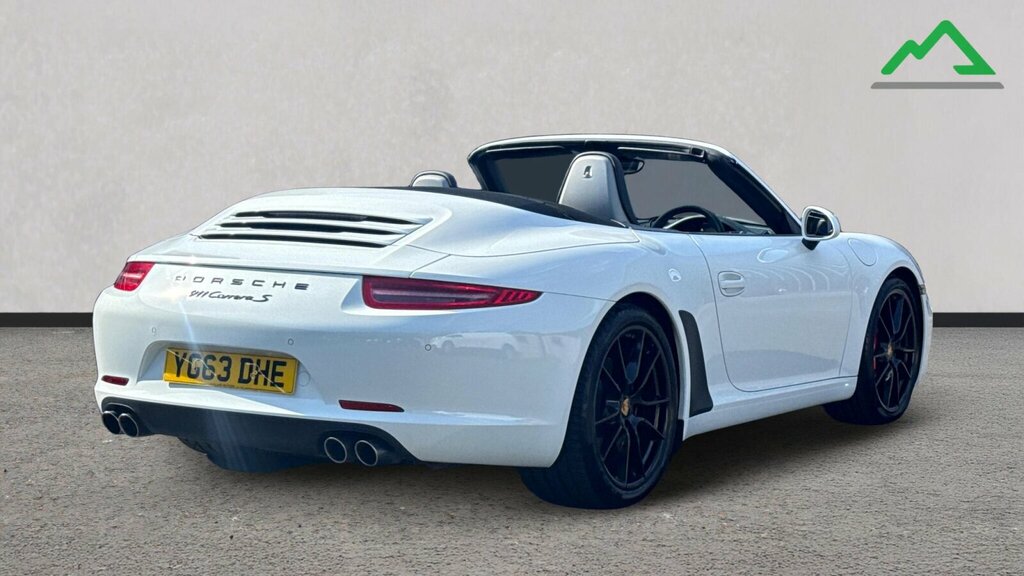 Porsche 911 3.8 991 Carrera S Convertible Pdk Euro White #3