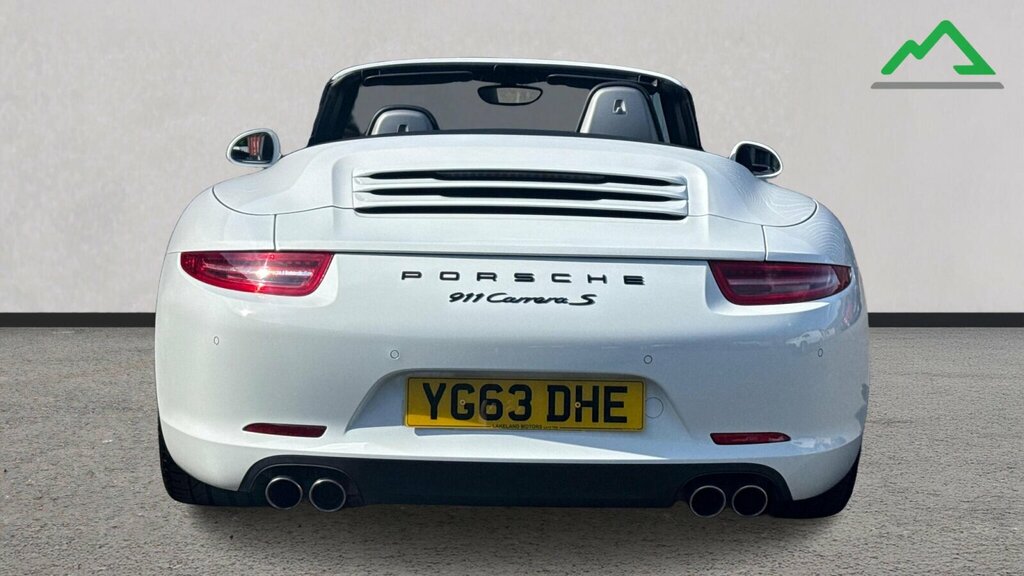 Porsche 911 3.8 991 Carrera S Convertible Pdk Euro White #4