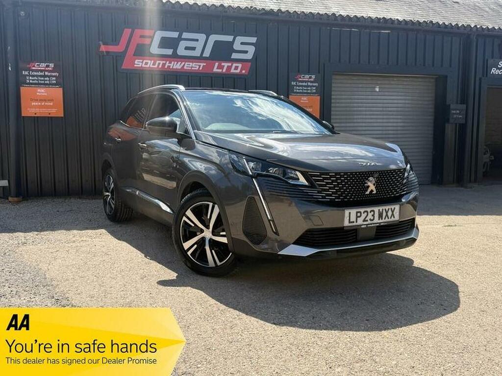 Peugeot 3008 1.2 Puretech Gt Eat Euro 6 Ss LP23WXX Grey