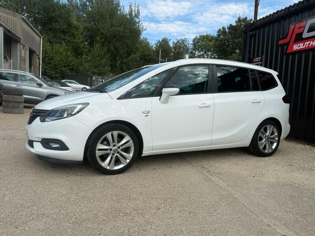 Vauxhall Zafira Tourer 1.4I Turbo Sri Nav Euro 6 White #6