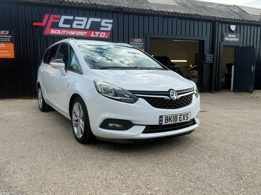 Vauxhall Zafira Tourer 1.4I Turbo Sri Nav Euro 6 White #3