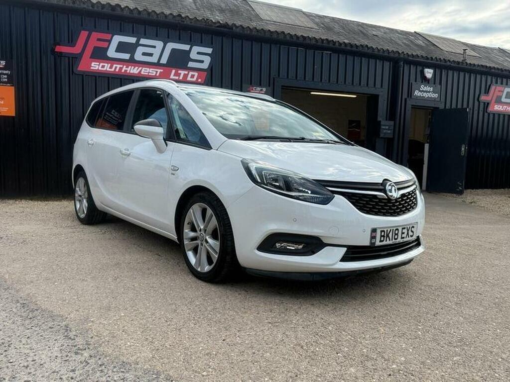 Vauxhall Zafira Tourer 1.4I Turbo Sri Nav Euro 6 White #2
