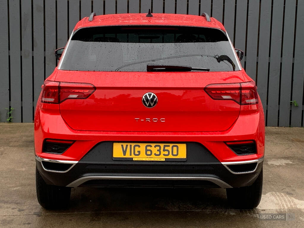 Volkswagen T-Roc 1.5 Tsi Evo Active Red #4