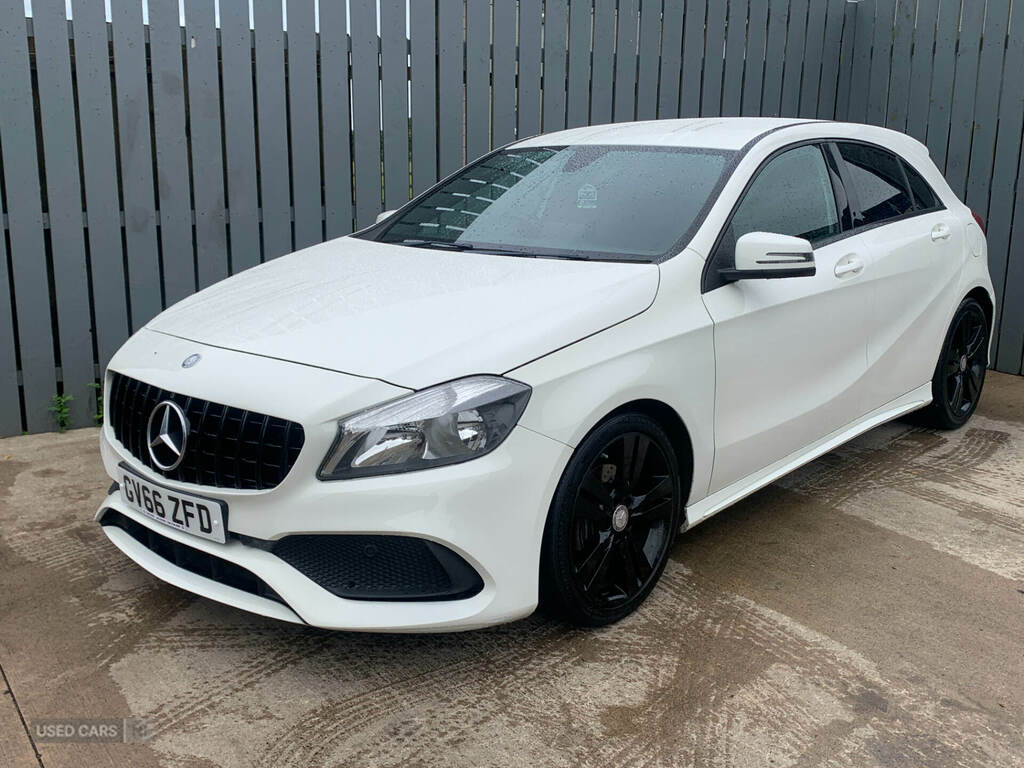 Mercedes-Benz A Class A180 Amg Line White
