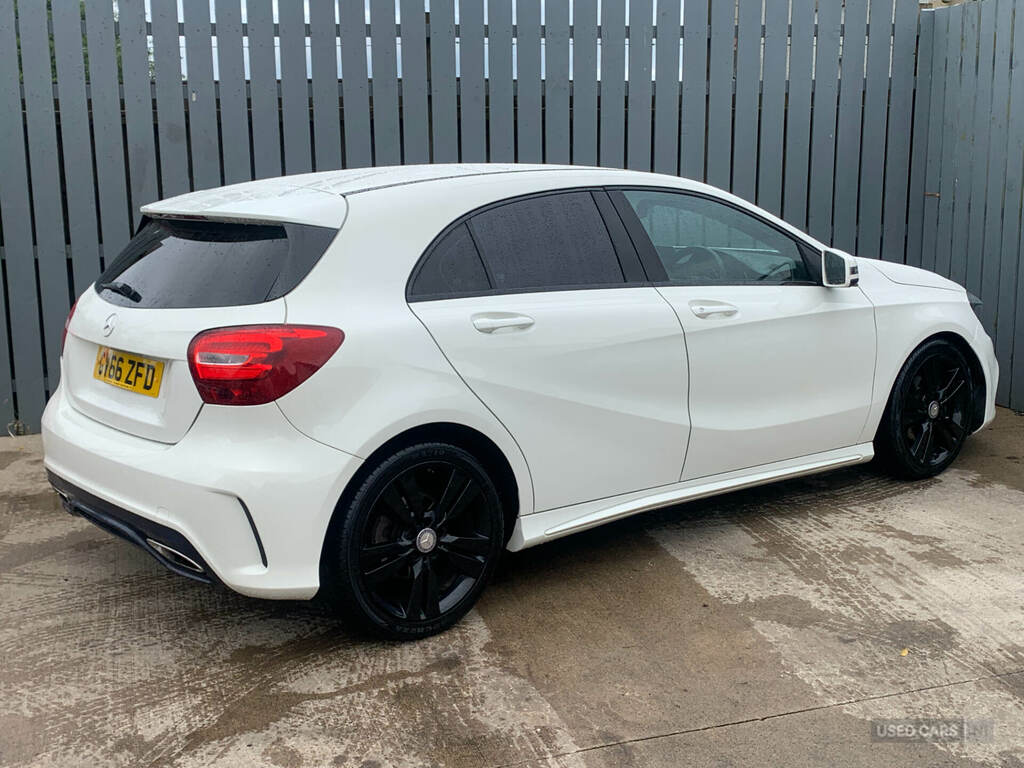 Mercedes-Benz A Class A180 Amg Line White #6